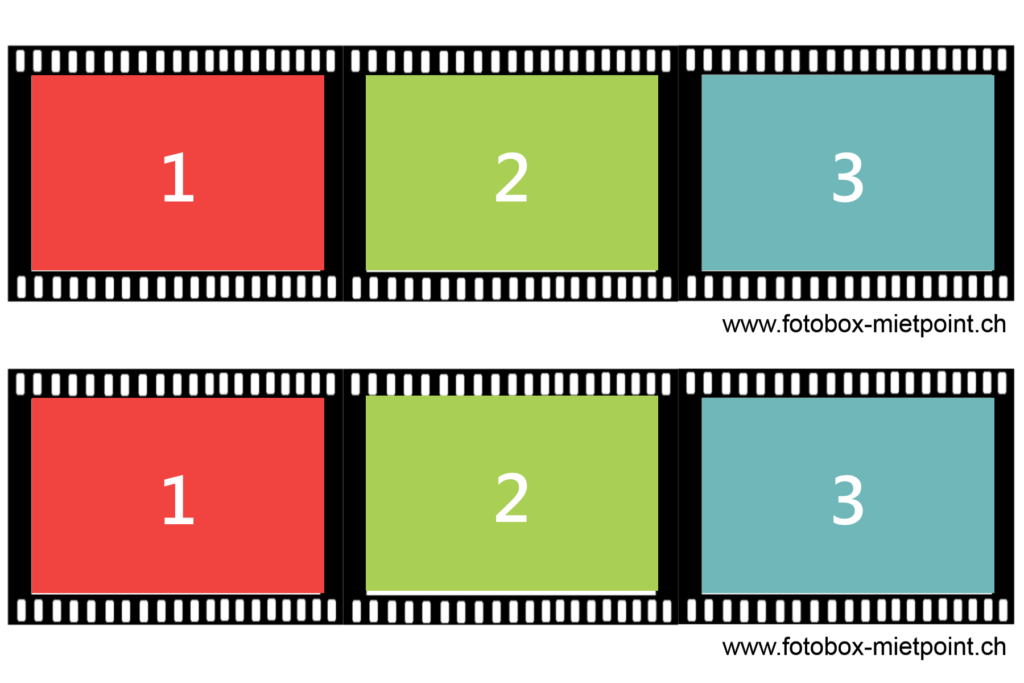 Standard-Layouts Filmstreifen 10x15