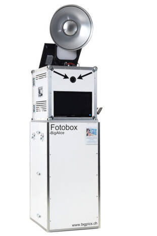 Fotobox BigAlice die robuste Fotobox für jeden Event