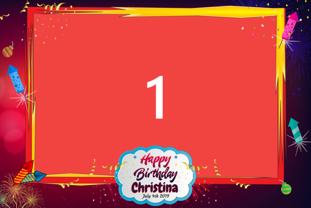 Layout Happi Birthday
